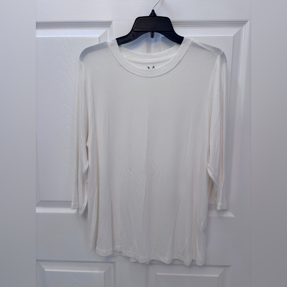 Magaschoni Off-White Long Sleeve Top